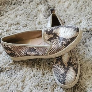 Clarks Azella Theoni Snakeskin Espadrilles
